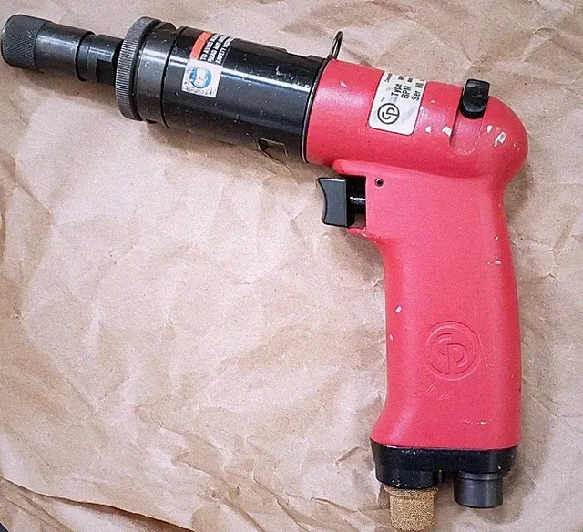 Chicago Pneumatic CP2764 Direct Drive Pistol Screwdriver 600RPM 90Psi