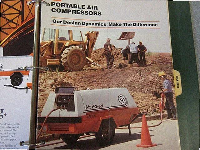 Chicago Pneumatic Portable Air Compressors Information