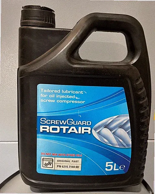 ScrewGuard Rotair Oil, 6215714000, for Rotary Screw Compressors, OEM